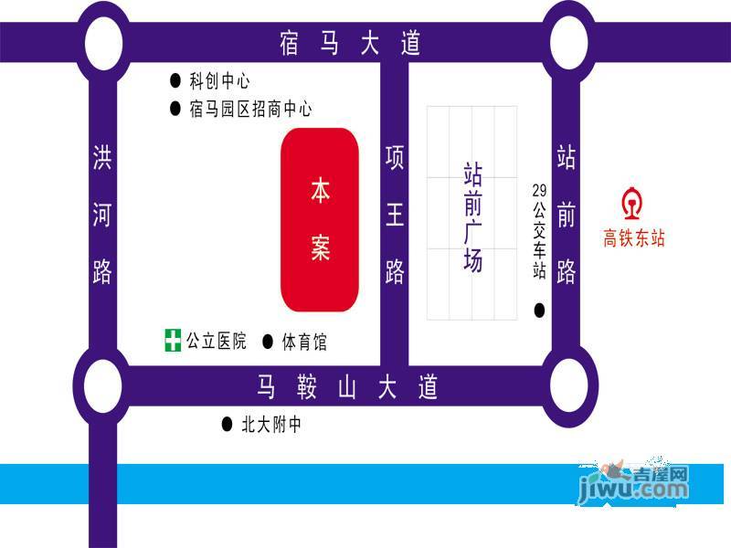 德仁时代广场位置交通图