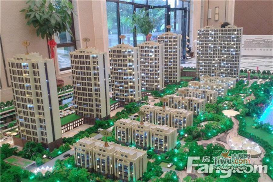 乐泽鑫城沙盘图图片