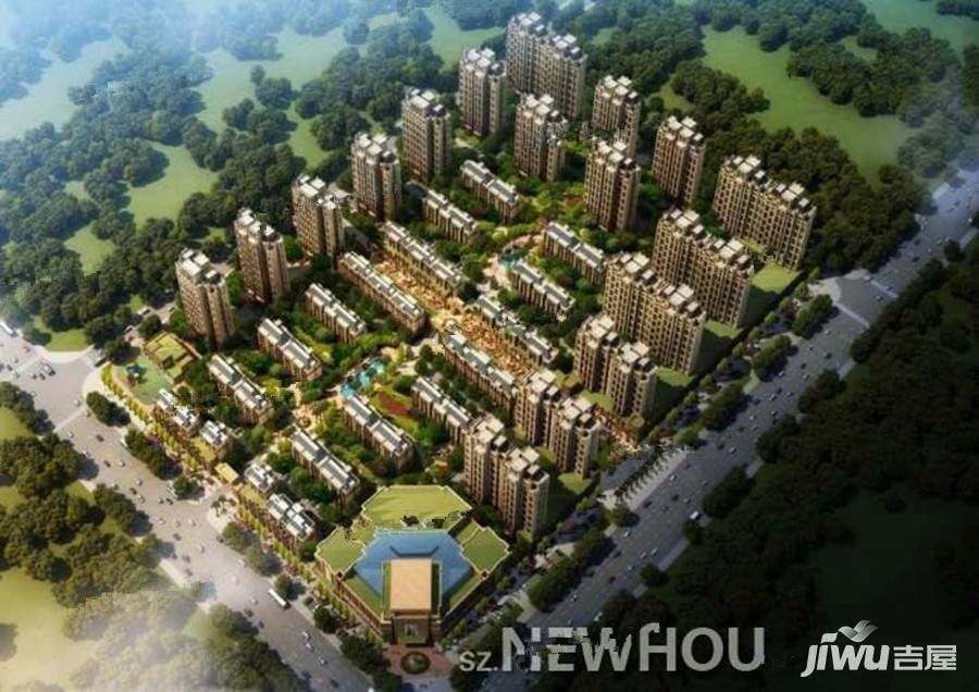 砀山阳光花园效果图